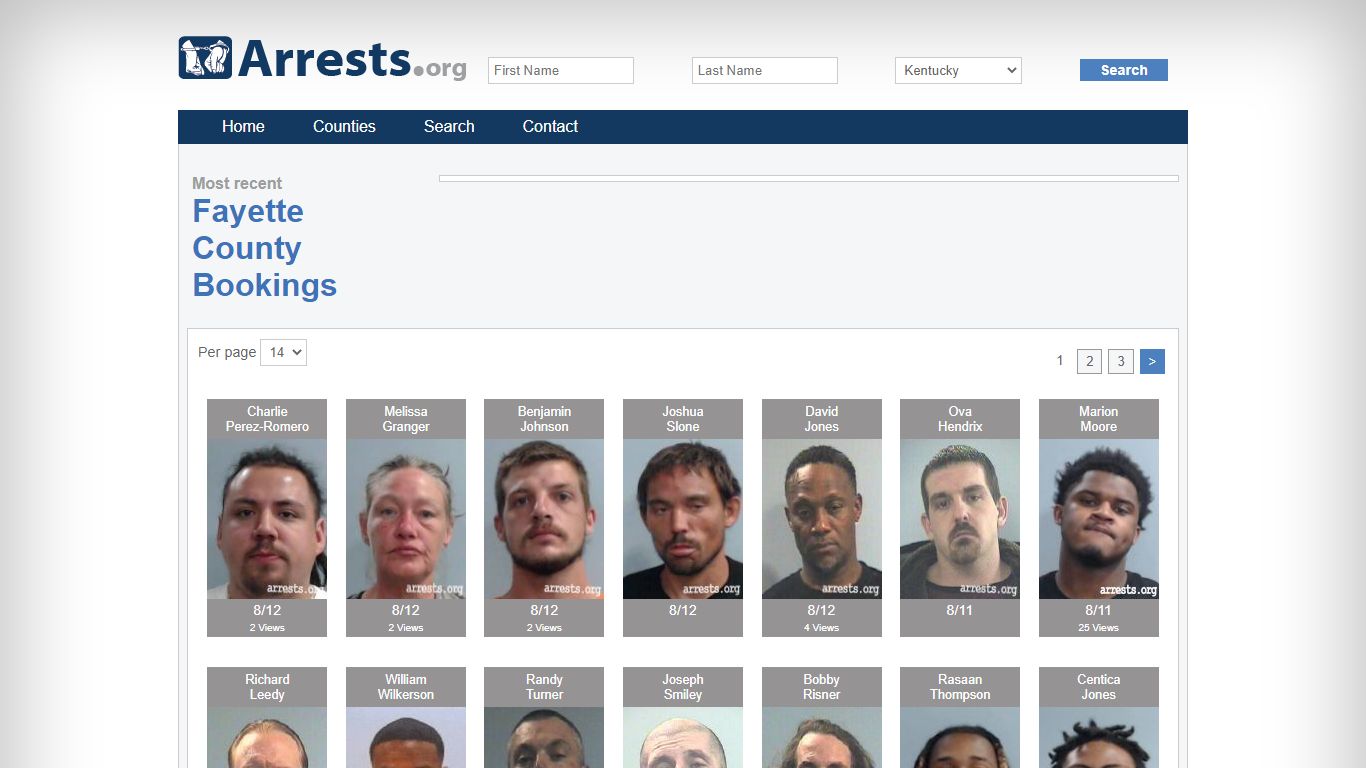 Fayette County Arrests and Inmate Search